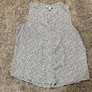 41 Hawthorn Breyson Pleat Detail Split Neck Blouse